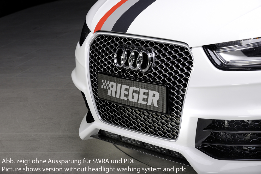 Voorbumper Audi A4/S4 Rieger 2012