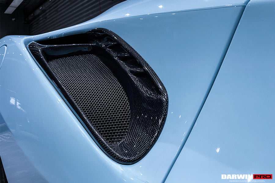 Ferrari 488 GTB/Spyder Pista Style Quarter Panel Side Scoops 2015-2020