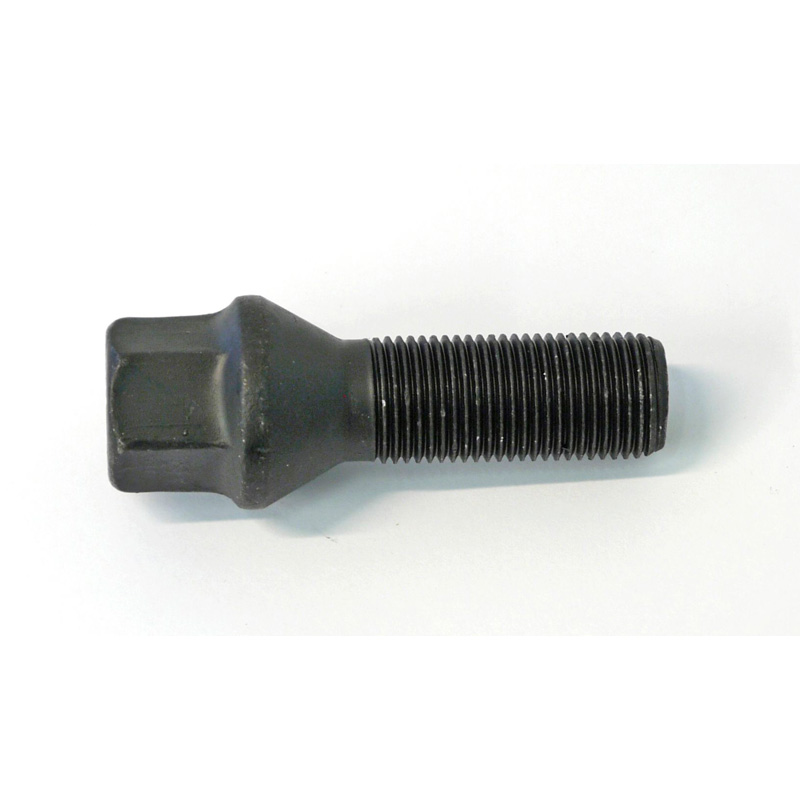 H&R Wheel bolt Taper-Head M14x1.25 - Length 48mm - Black