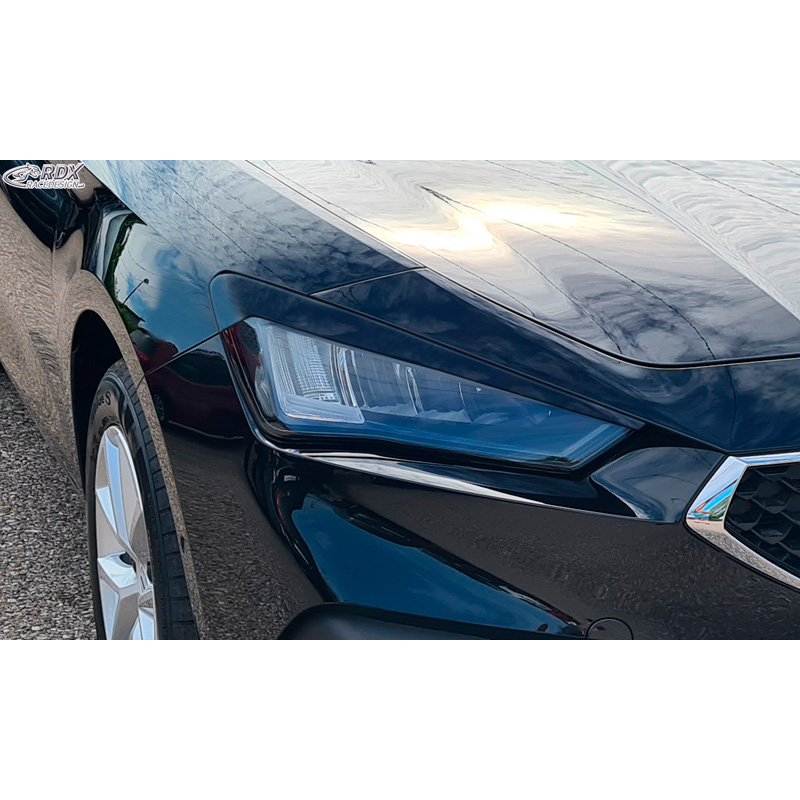 Koplampspoilers  Seat Leon (KL) / Cupra Leon (KL) & Cupra Formentor (KM) 2020- & Seat Tarraco (KN2) 2019- (ABS)