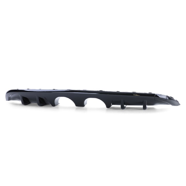 Achterbumper Diffusor VW Golf VI R32 Look Glans Zwart