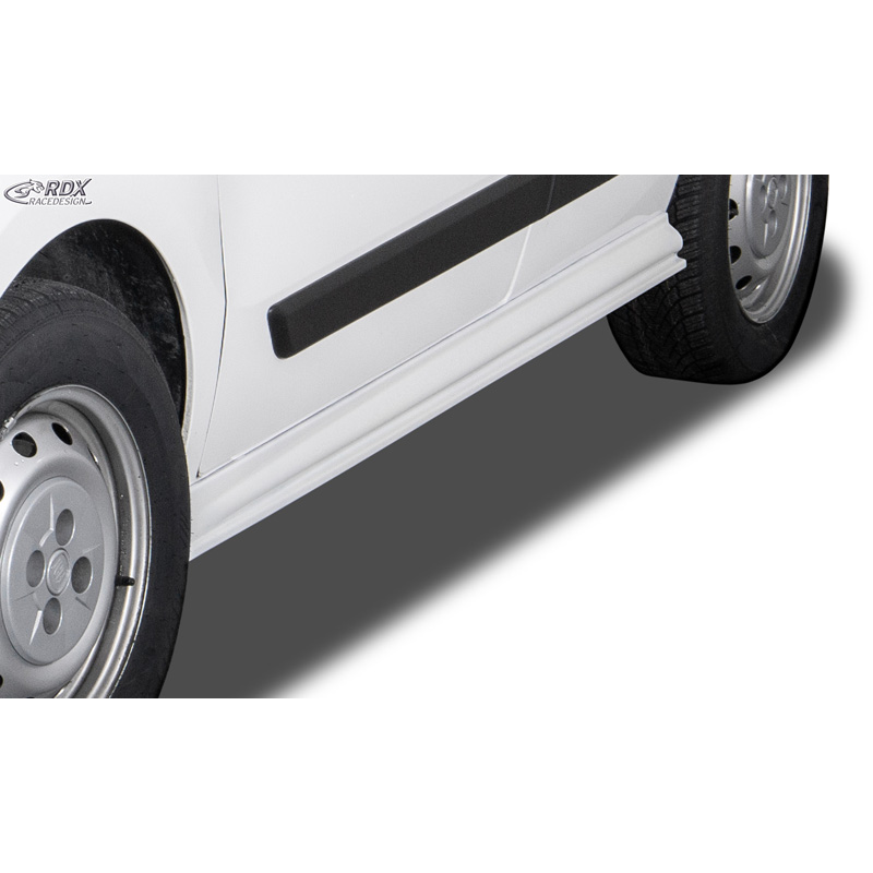 RDX Racedesign Sideskirts  Fiat Qubo & Fiorino (225) 2016-2024 'Edition' (ABS)