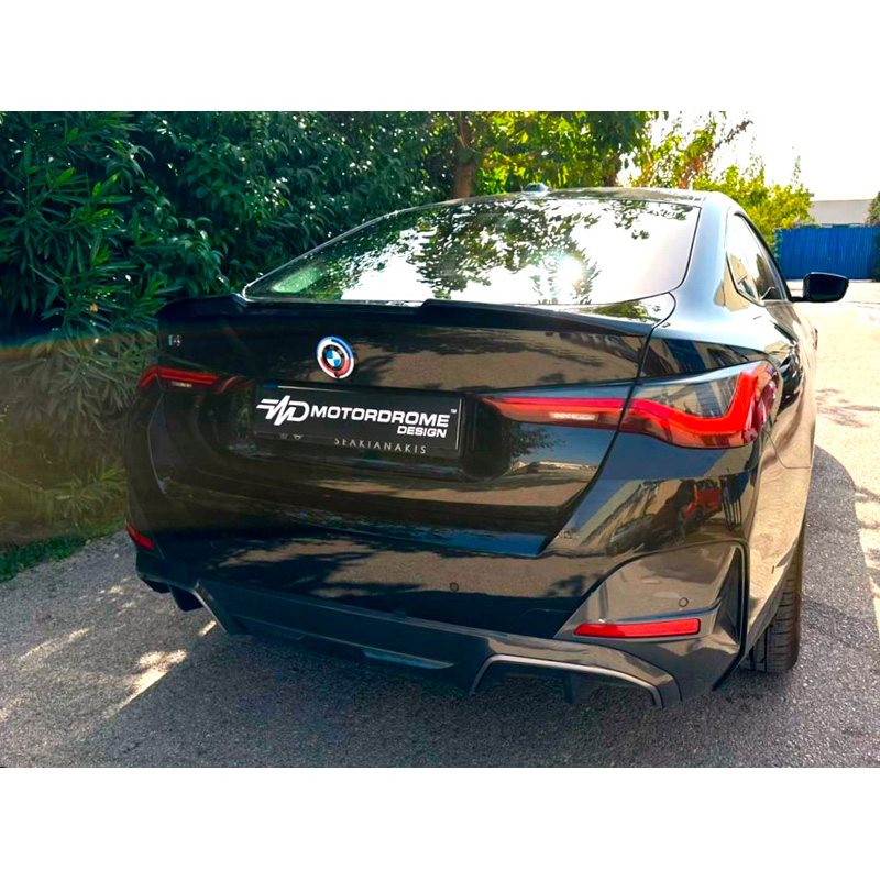 Trunk spoiler lip  BMW i4 G26 Sedan 2021- (PU)