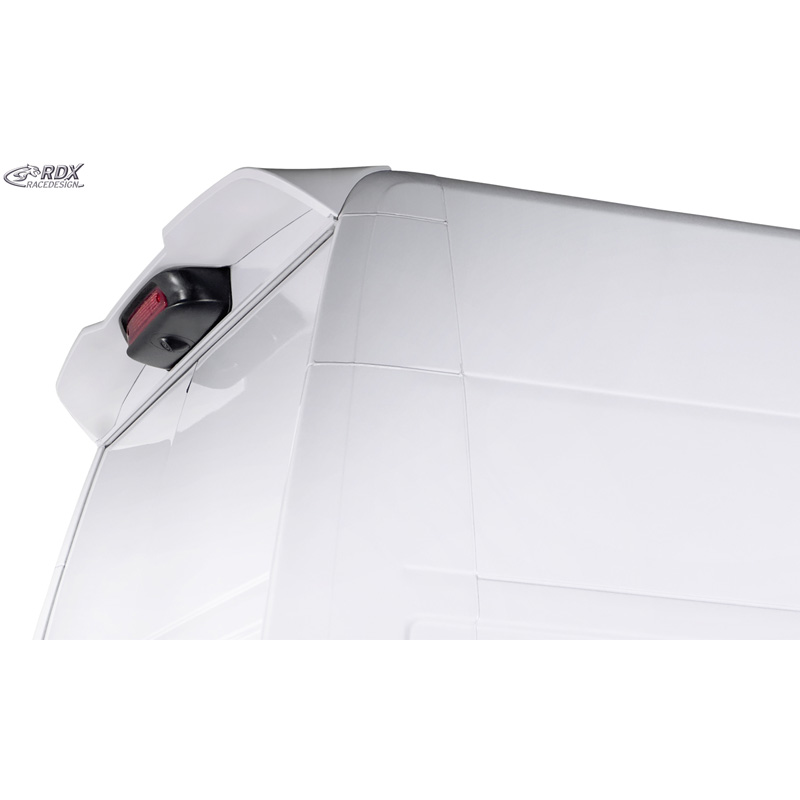 RDX Racedesign Roof spoiler  Citroën Jumper 2006- / Fiat Ducato 2006- / Peugeot Boxer 2006-  / RAM ProMaster 2014- / Opel Movano 2021- / Toyota Proace Max 2024- (H3) (PU)