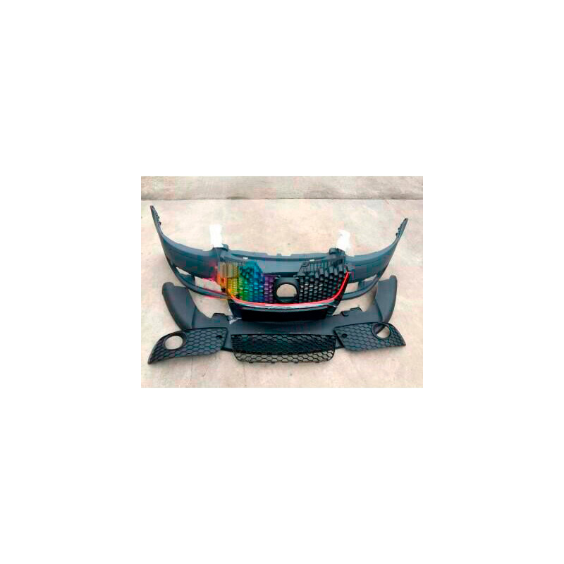 Front bumper  Volkswagen Golf V 2003-2008 & Jetta 2005-2010 'GTi-Look' incl. Grills & Fog lights (PP)