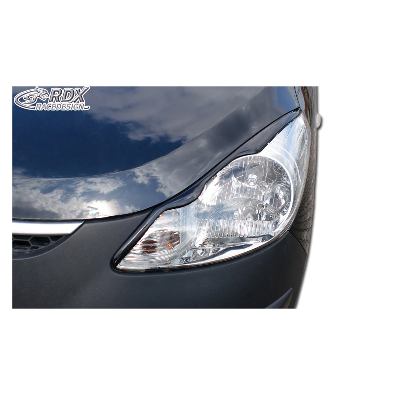 Koplampspoilers  Hyundai i10 2008- (ABS)