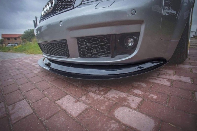 Hybride Voorspoiler Audi RS6 C5 Glanzend Zwart