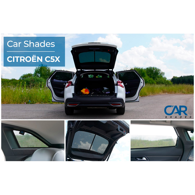 Set Car Shades  Citroën C5 X 2021- (6-pieces)