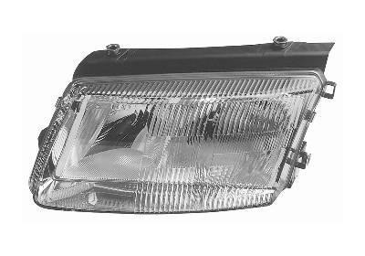 koplamp, H7+H4, elektr verstelb, links VW Passat, 1996-2000
