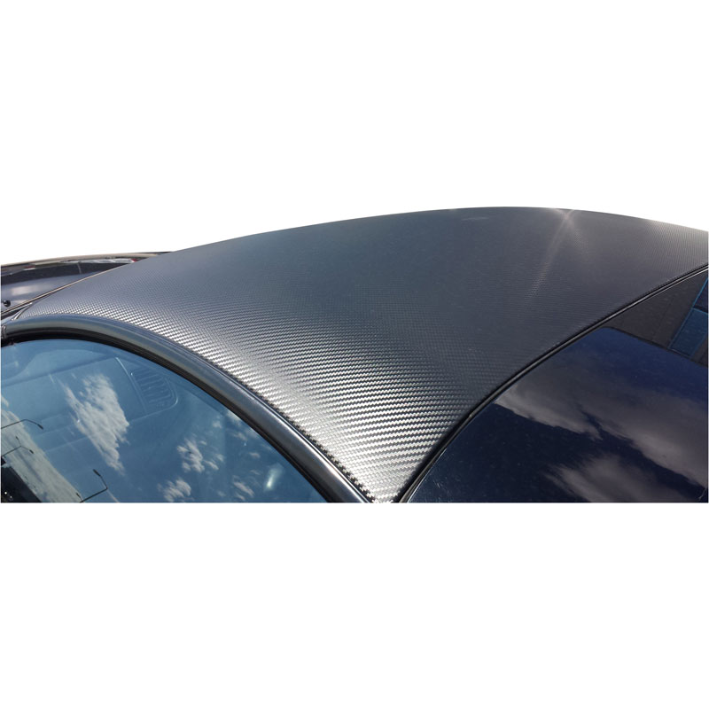 3D Carbon fiber Film 152x200cm Black, auto-adhesive