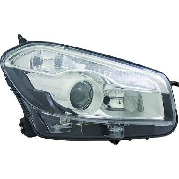 Koplamp links QASHQAI 10->>