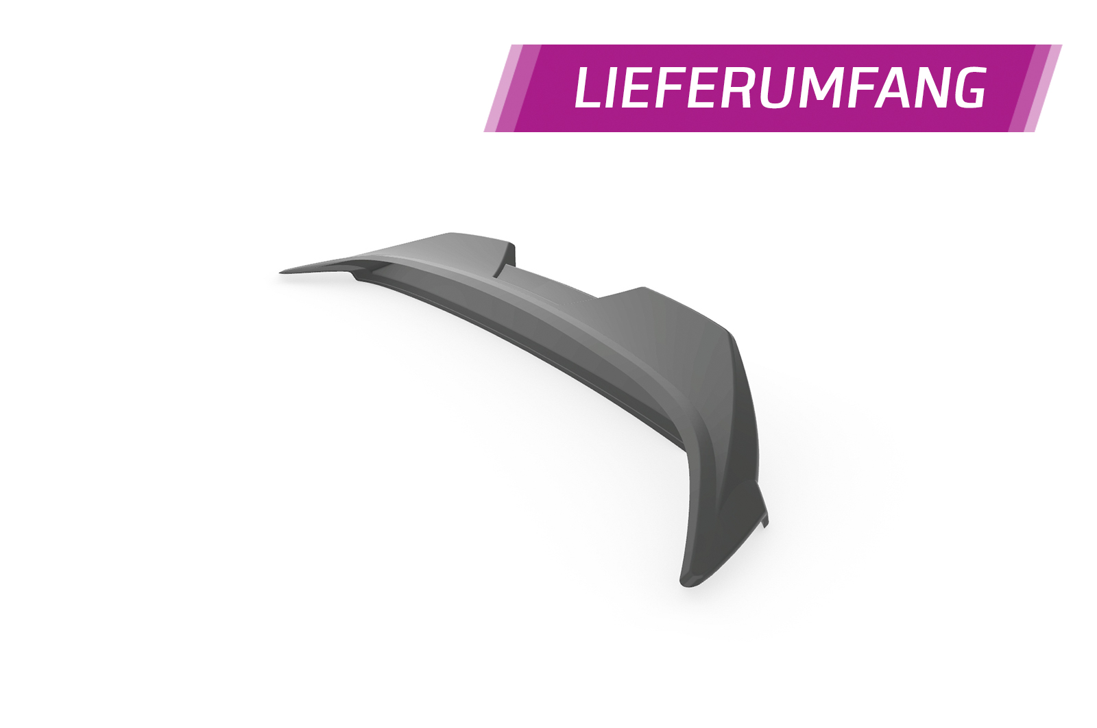 Spoiler BMW 2 Serie G42 / M2 G87 CSR Glans Zwart