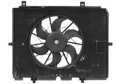 ventilator, airco, 6 bladen Mercedes E klasse, W210, 1999-2002