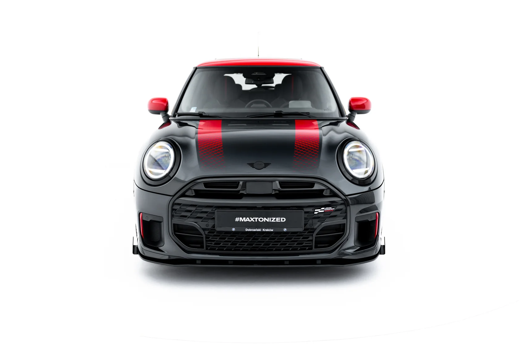 Street Pro Voorspoilerr + Flaps Mini Cooper John Cooper Works F65