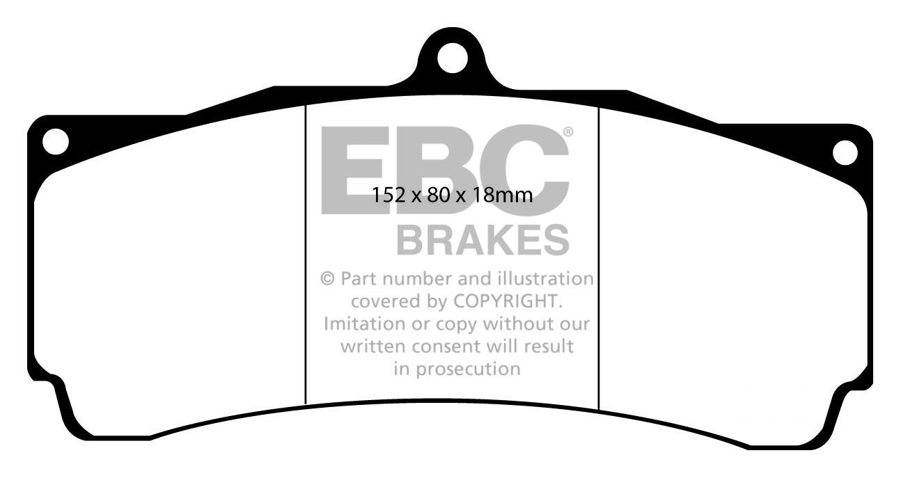 EBC Brakes BMW X1 3.0 (28) 2010-.. Remblokken voorzijde