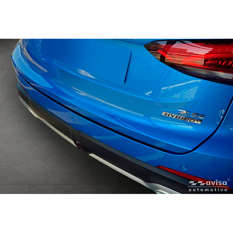 Avisa Matzwart RVS Achterbumperprotector  MG ZS II 2024- 'Ribs'