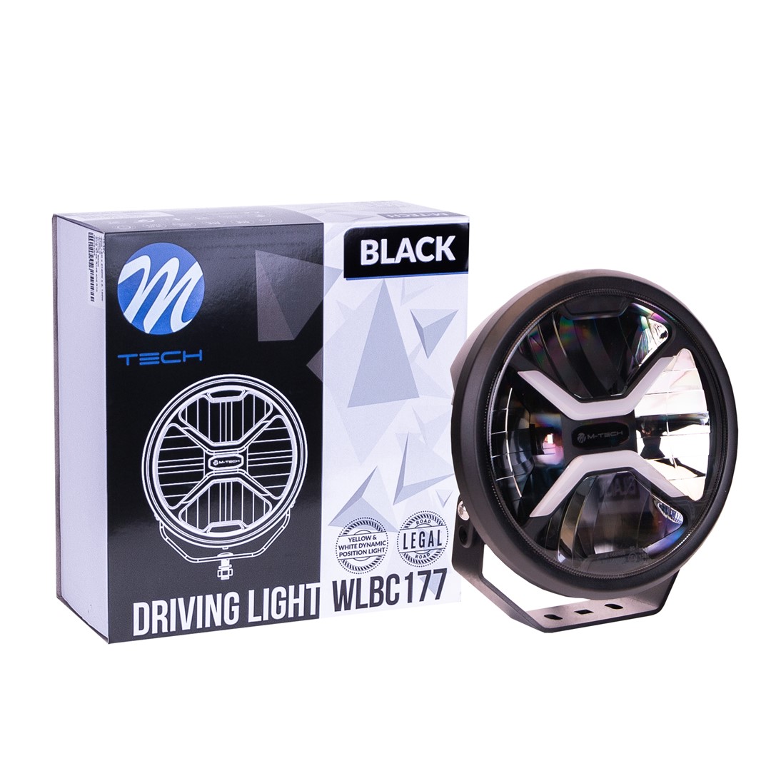 Driving Light - Black Series - Single Row - Side Bracket, 105W 12-48V 21"