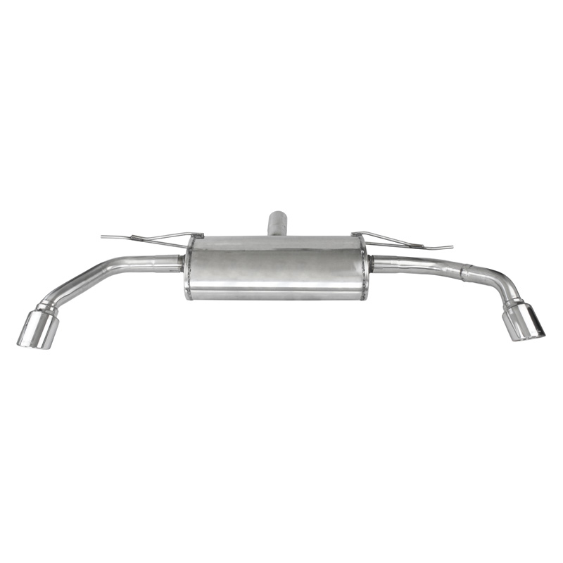 100% Inox Double Sport Exhaust  BMW X5 (E70) 3.0D 235hp 2007- 1x90mm X-Race