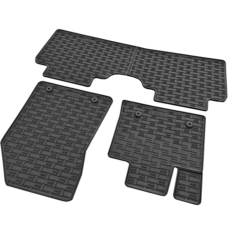 CIKCAR Rubber car mats set  Lynk & Co 02 2024- (3-pieces + fixing system)