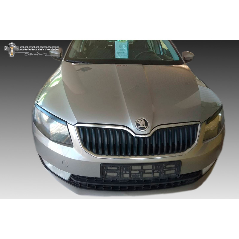 Head Light Spoilers  Skoda Octavia III Sedan/Kombi 2013-2017 (ABS)