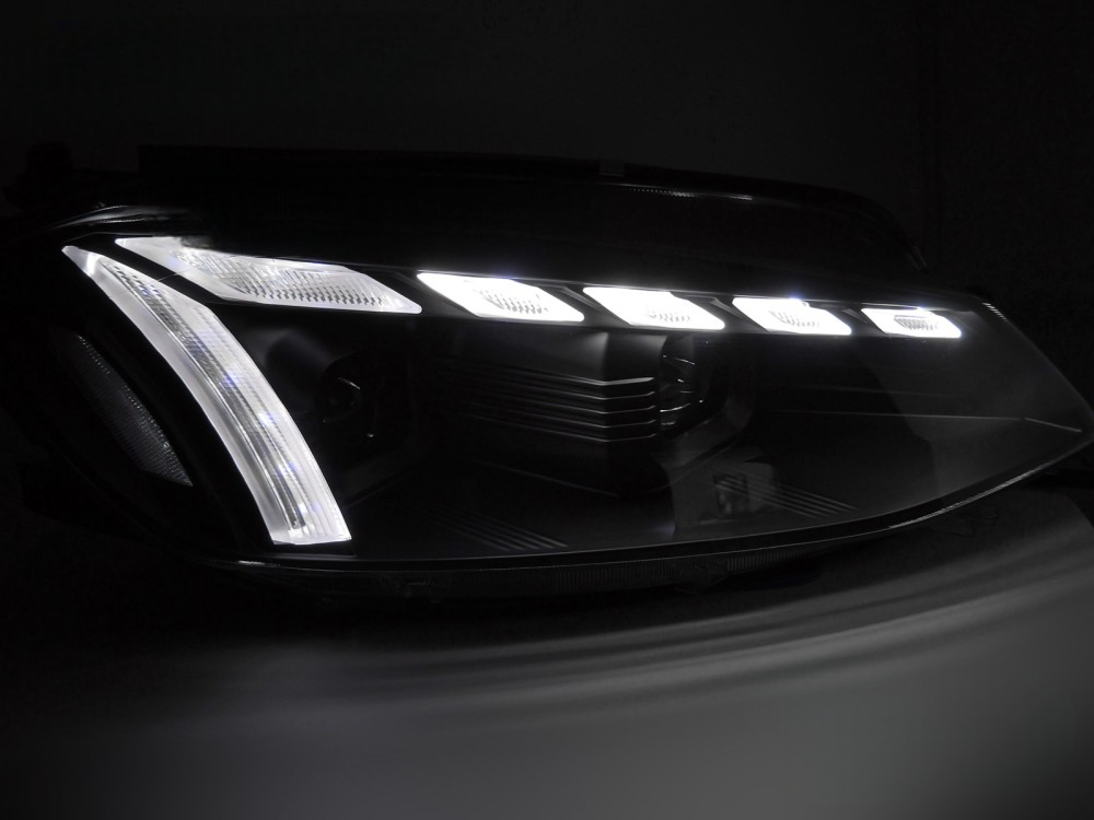 Koplampen VW Golf VII 17-19 LED DRL Dynamic Zwart
