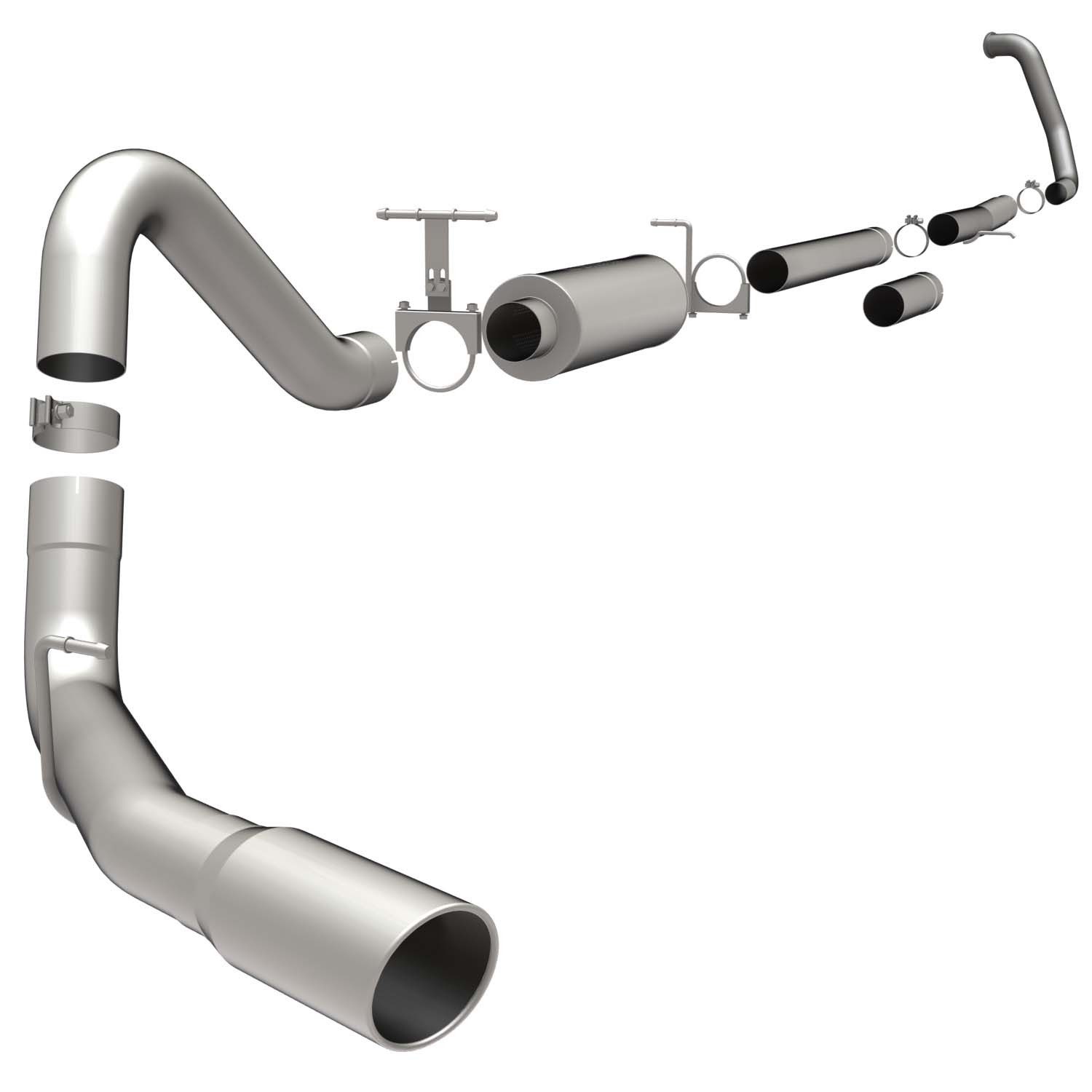 Ford SYS TB XL 03 Ford 6.0L Diesel Magnaflow Cat-Back