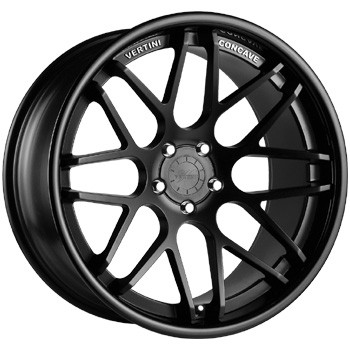 VERTINI MAGIC CONCAVE INOX MATT BLACK 8,5x19 5x112