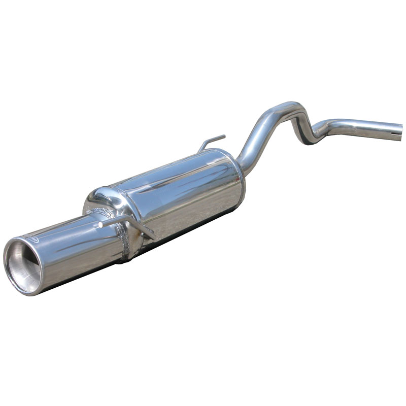 100% Inox Sport Exhaust  Volkswagen Polo 6N 1.3 1994-2001 102mm
