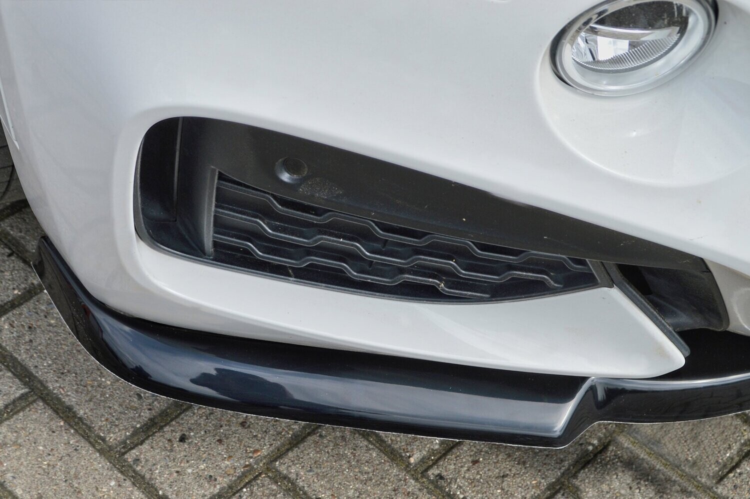 Frontspoiler lip BMW X6 F16 + M pakket 2014 -