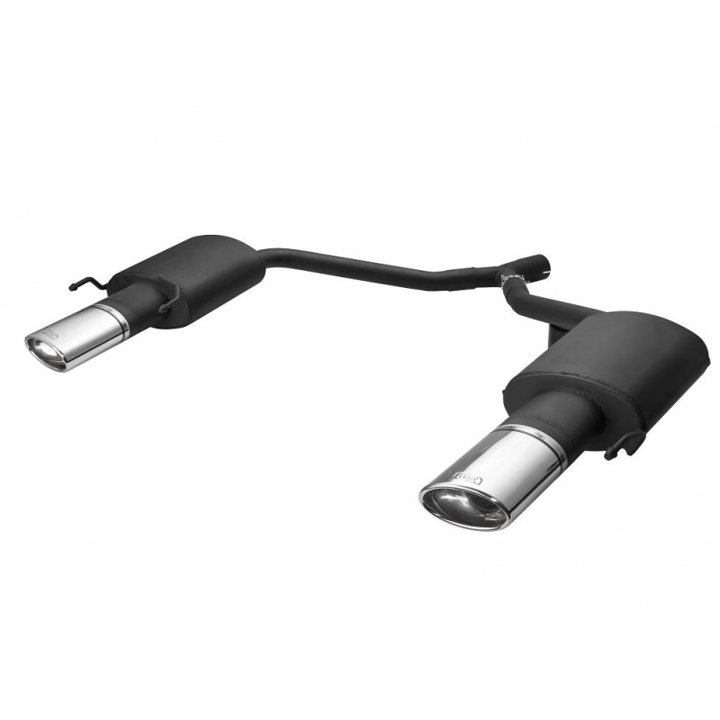 Double sport exhaust  Opel Insignia FWD Combi 2.0 CDTi 118kW 2008-2012 120x80mm