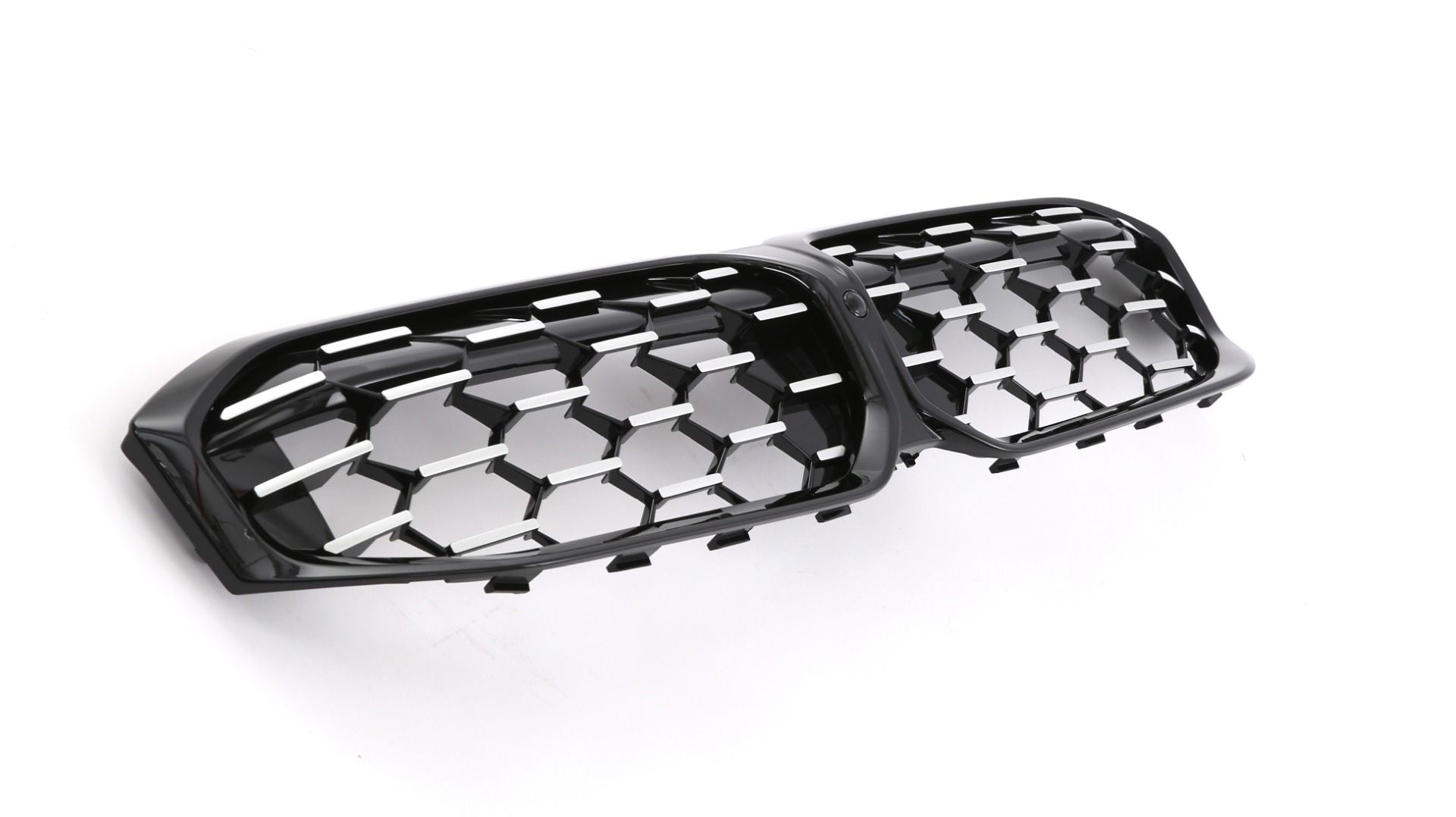 Grill BMW 3 Serie G20 G21 LCI Diamond Glans Zwart Chroom