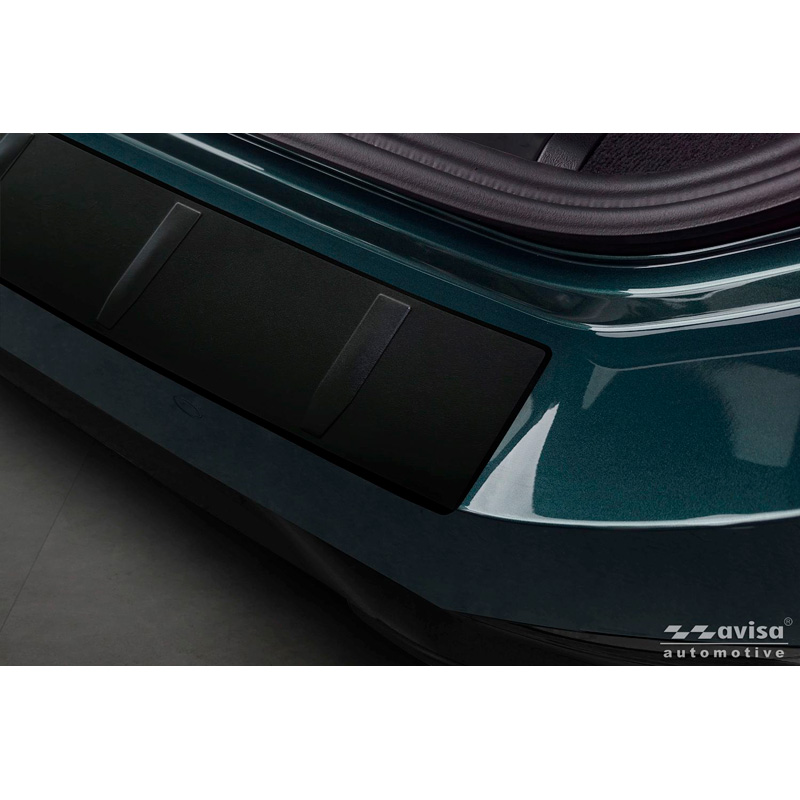 Avisa RVS Achterbumperprotector  BMW 5 Serie Touring (G61) 2024- incl. M-Sport - Matzwart