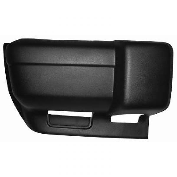 Bumper hoek links CHEROKEE 97-01 ZWART GESPOTEN
