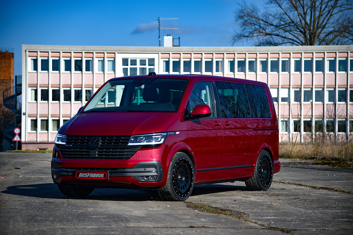 Coilover set Koni VW Transporter T5 and T6 Red T30