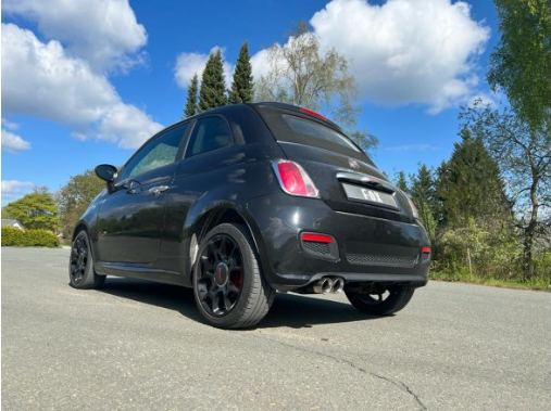 Fiat 500/ 500C final silencer - 2x80 type 25
