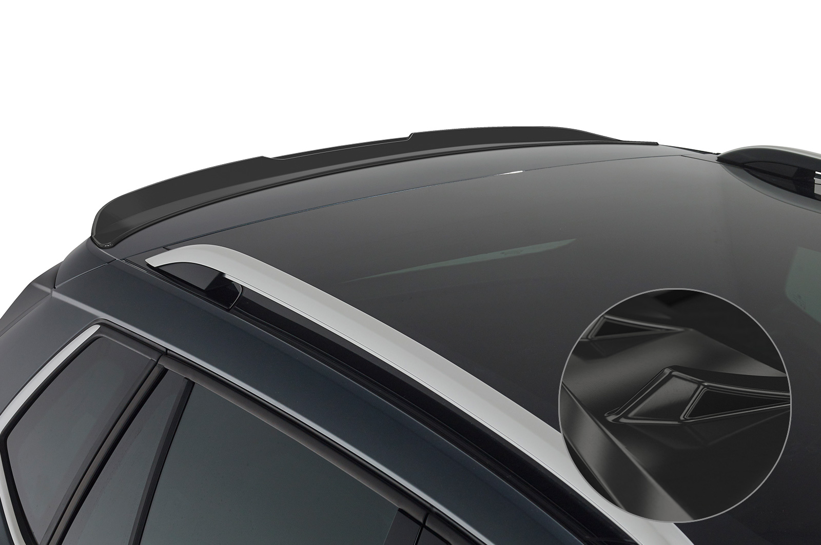Spoiler Skoda Kamiq CSR glans Zwart