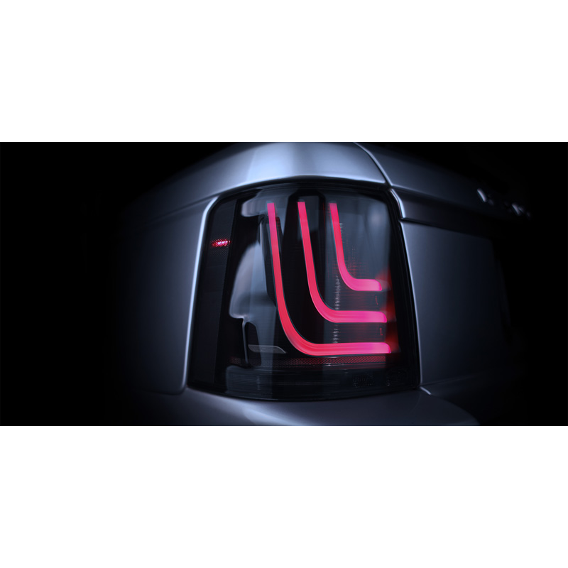 Glohh GL-3 Dynamic LED Tail Lights  Range Rover Sport L320 2005-2009 & 2010-2013 - Black