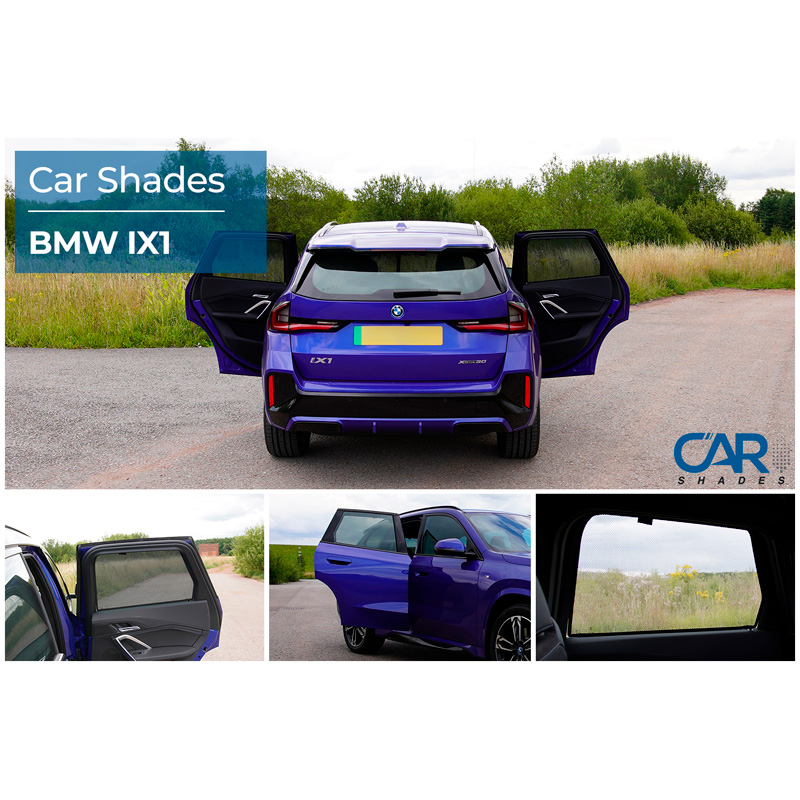 Set Car Shades (rear side doors)  BMW X1 & iX1 (U11) 2022- (2-pieces)