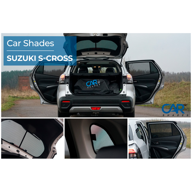 Set Car Shades  Suzuki S-Cross 5 doors 2022- (6-pieces)