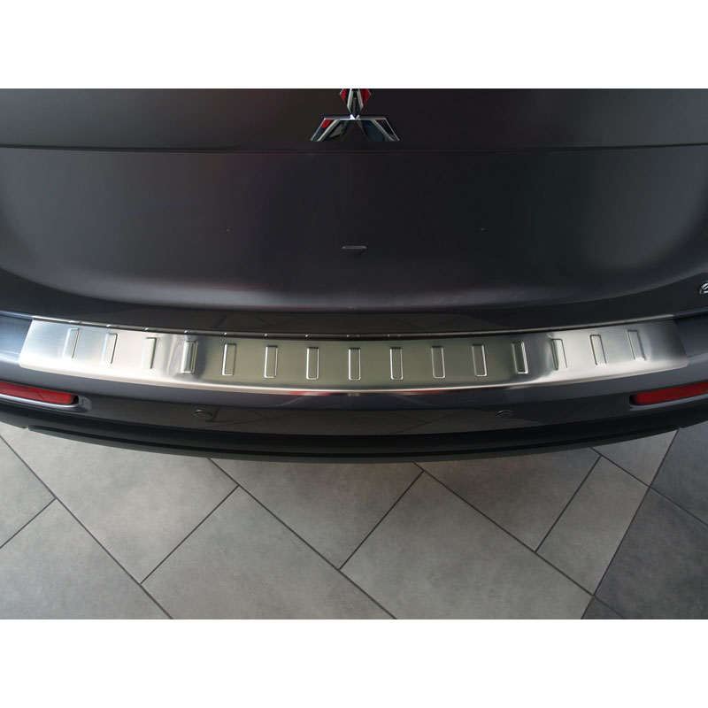 RVS Achterbumperprotector  Mitsubishi Outlander 2012-2015 'Ribs'