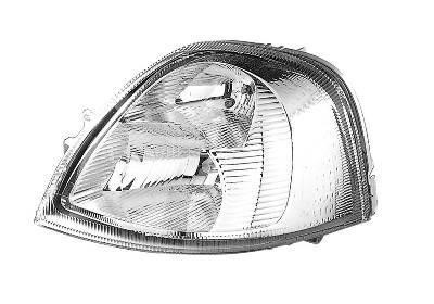 koplamp, H7+H1, elektr verstelb, incl stelmotortje, rechts Renau