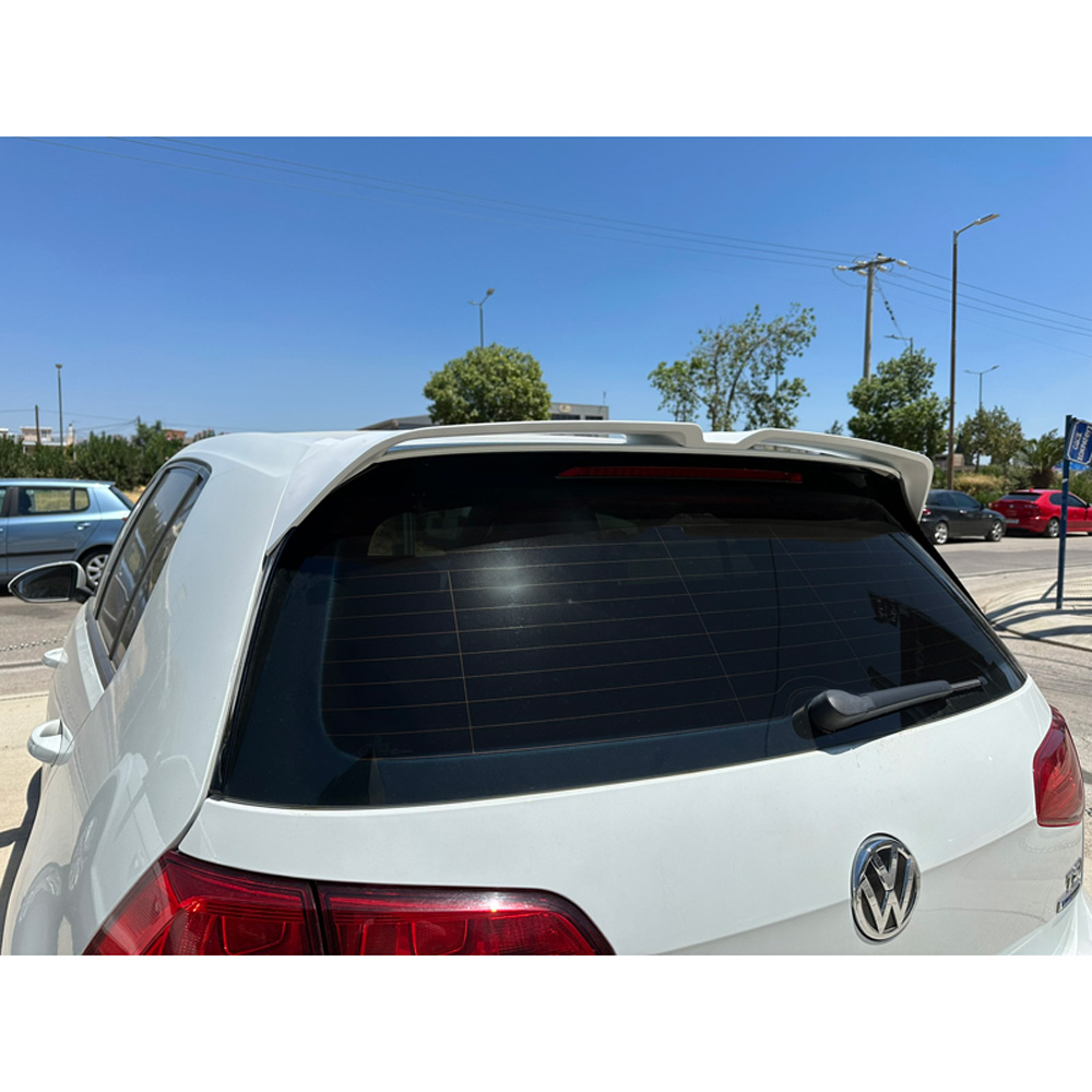 Roof spoiler  Volkswagen Golf VII GTI / R / R-Line 2012-2017 & Facelift (7.5) 2017-2019 (PU)