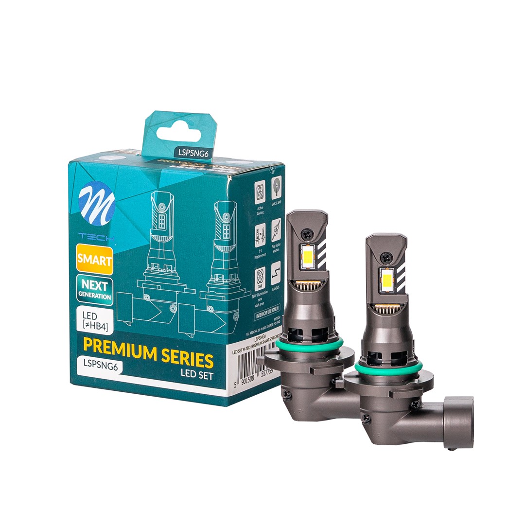 HB4 LED Lamps M-TECH Premium Smart Series Canbus