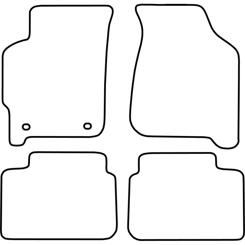 Automatten  Kia Carens 2000-2002