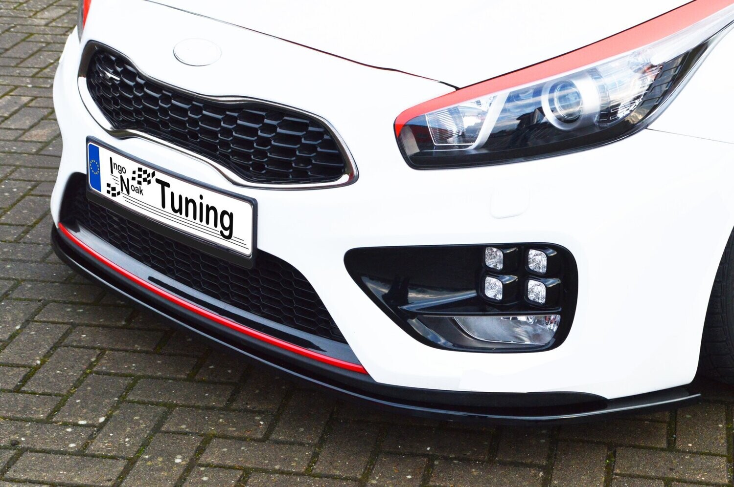 Voorspoilerlip Kia Ceed GT Pro Ceed GT 2013-