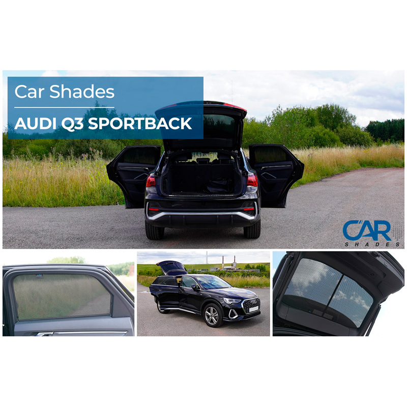 Set Car Shades  Audi Q3 (F3N) Sportback 2019- (6-pieces)