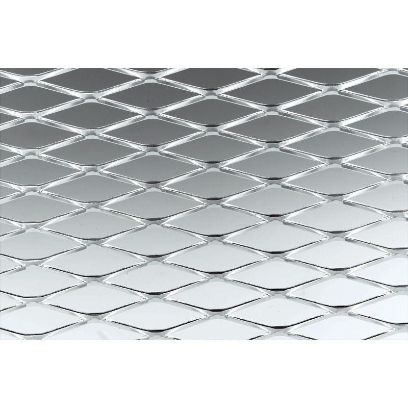 Simoni Racing Aluminium Grill Mesh - 100x30cm - Large Mesh