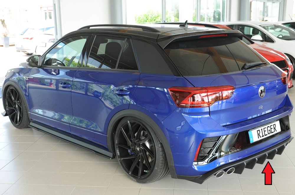 Achterdiffuser VW T-Roc R (A1): 01.2022