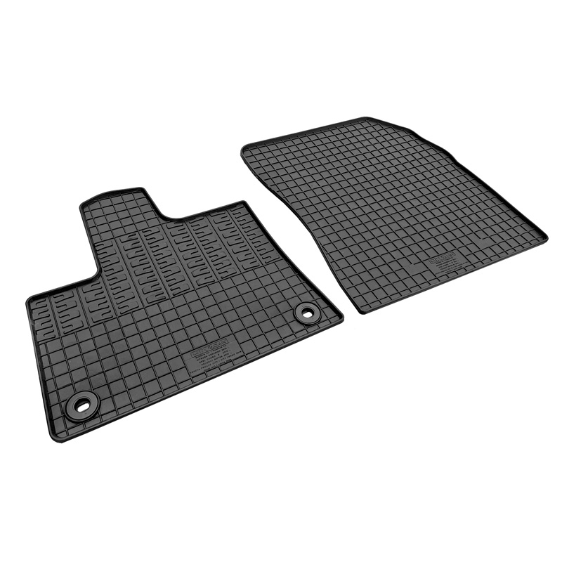 Rubber car mats set  Citroën Berlingo & Opel Combo & Peugeot Rifter & Toyota Proace CIty/Verso 2024- (2-pieces + fixing system)