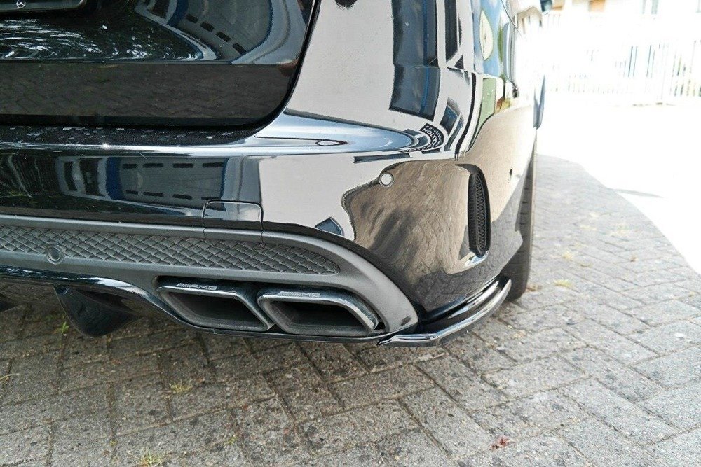 Zijdiffuser Mercedes C-Class S205 63AMG Limousine/Estate Glans Zwart